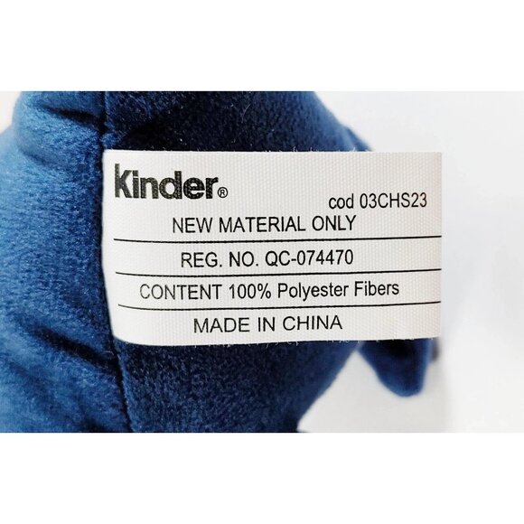 Lot of 5 Christmas Kinder Plush Unicorn, Penguin, Moose, Polar Bear, Squirrel - Picture 7 of 16